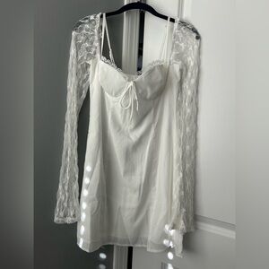 Princess Polly White Lace Chemise